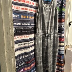 Danskin Gray Camo Jumpsuit